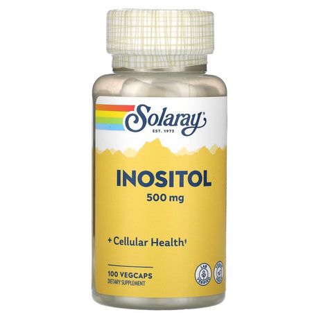 Solaray, Inostitol, 500 mg, 100 VegCaps - Supply Center USA