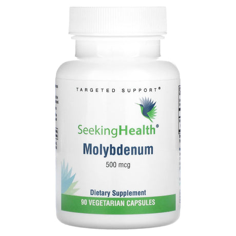 Seeking Health, Molybdenum, 500 mcg, 90 Vegetarian Capsules - Supply Center USA