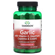 Swanson, Garlic with Vitamin E, Hawthorn, Cayenne & CoQ10, 120 Capsules - Supply Center USA