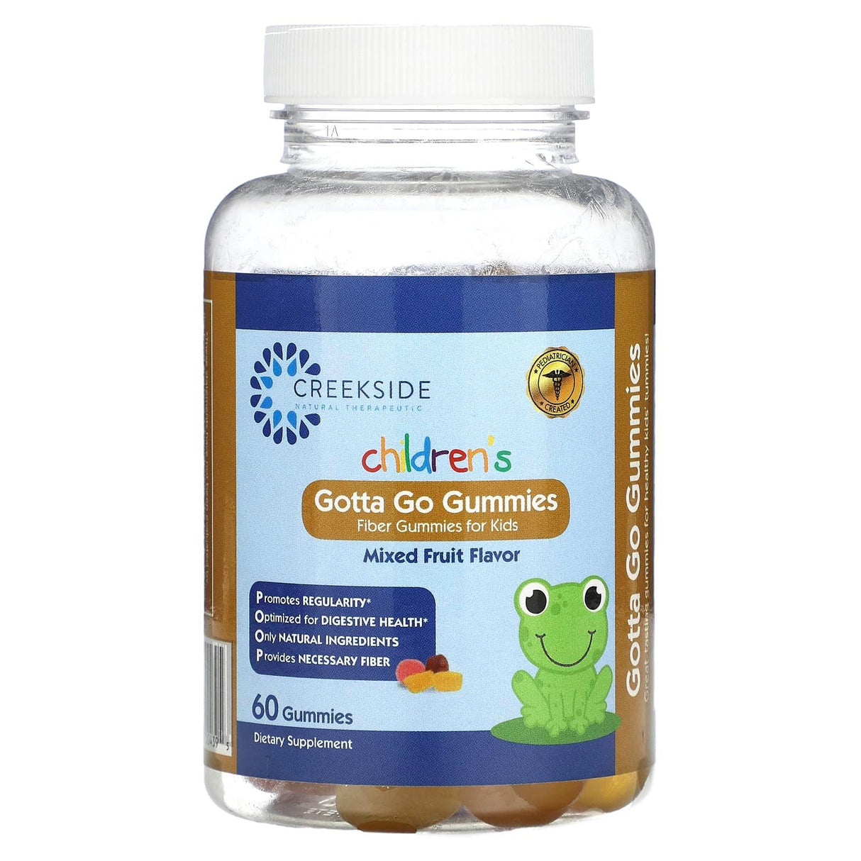 Creekside Natural Therapeutics, Children's Gotta Go Gummies, Mixed Fruit, 60 Gummies - Supply Center USA