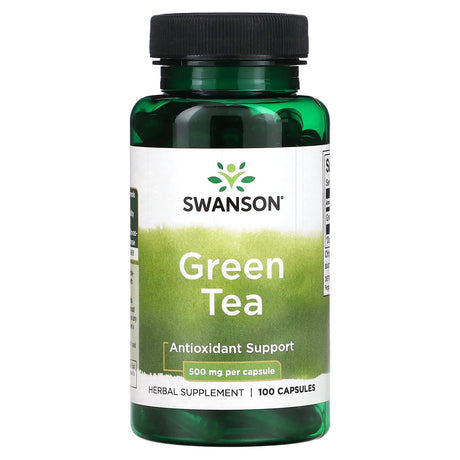 Swanson, Green Tea, 500 mg, 30 Capsules - Supply Center USA