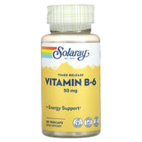 Solaray, Timed Release, Vitamin B-6, 50 mg , 60 VegCaps - Supply Center USA