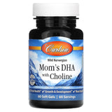 Carlson, Wild Norwegian, Mom's DHA with Choline, 60 Soft Gels - Supply Center USA