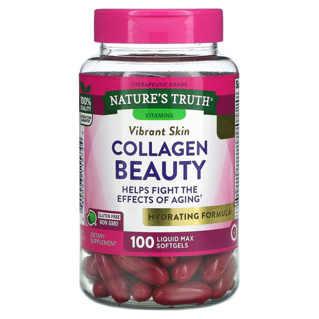 Nature's Truth, Collagen Beauty, 100 Liquid Max Softgels - Supply Center USA