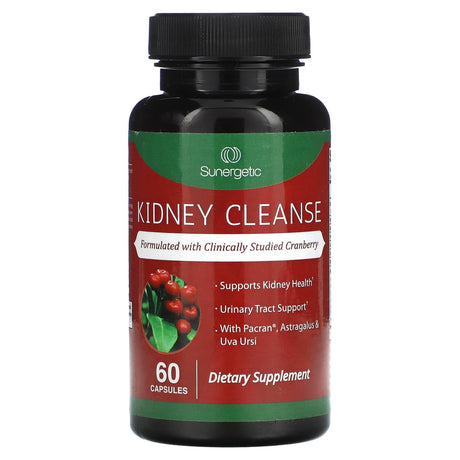 Sunergetic, Kidney Cleanse, 60 Capsules - Supply Center USA