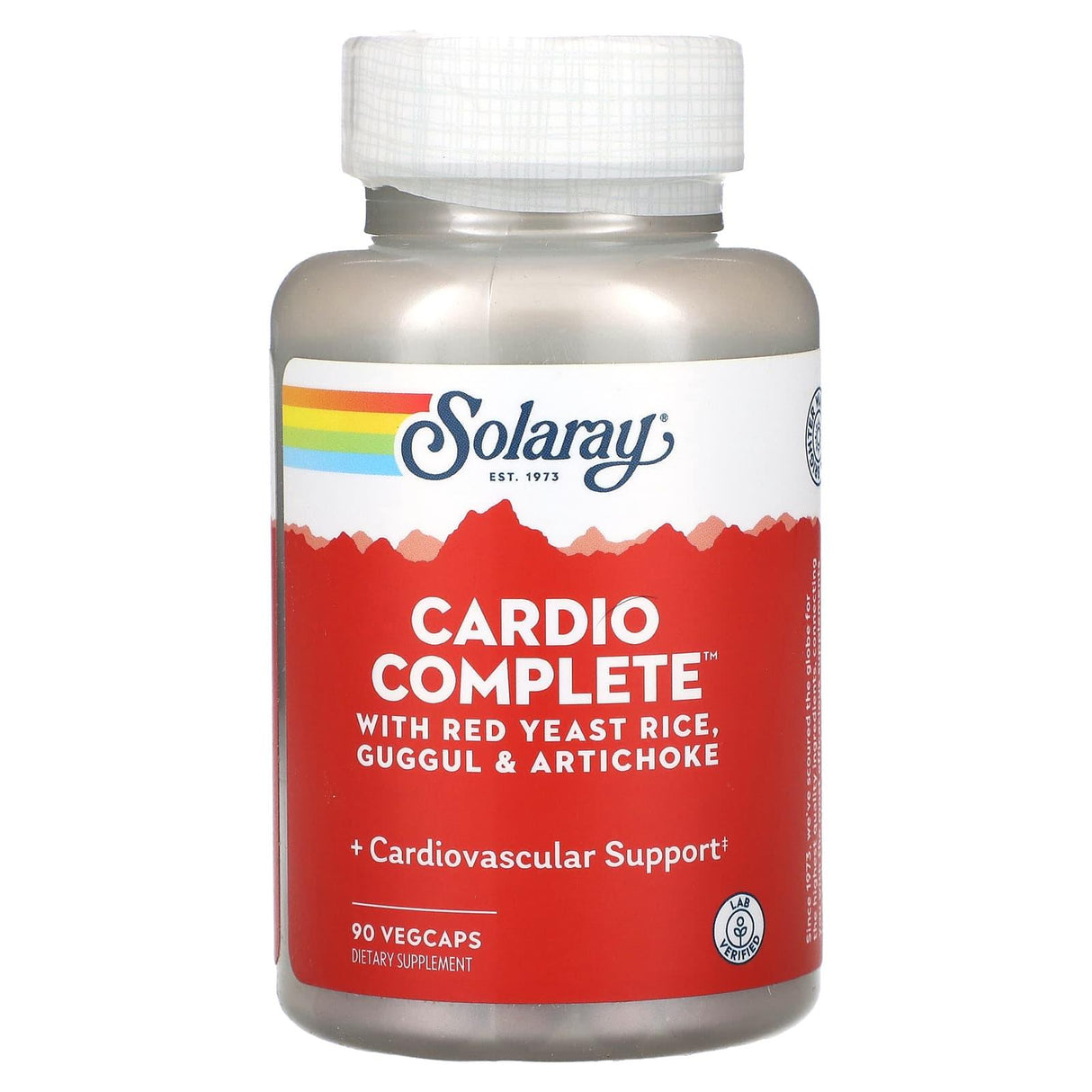 Solaray, Cardio Complete with Red Yeast Rice, Guggul & Artichoke, 90 VegCaps - Supply Center USA