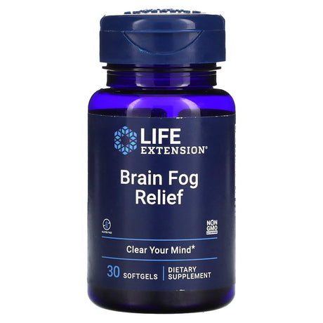 Life Extension, Brain Fog Relief, 30 Softgels - Supply Center USA