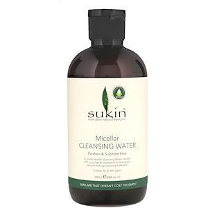 Sukin, Micellar Cleansing Water, 8.46 fl oz (250 ml) - HealthCentralUSA