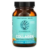 Sunwarrior, Plant-Based Collagen, Restore & Protect, 30 Vegan Capsules - Supply Center USA