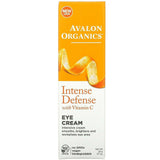 Avalon Organics, Eye Cream, Intense Defense with Vitamin C, 1 oz (29 g) - Supply Center USA