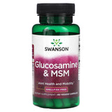 Swanson, Glucosamine & MSM, 60 Veggie Capsules - Supply Center USA