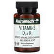 NutraMedix, Vitamin D3 & K2, 60 Vegetable Capsules - Supply Center USA