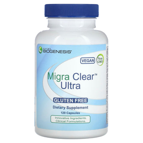 Nutra BioGenesis, Migra Clear Ultra, 120 Capsules - Supply Center USA