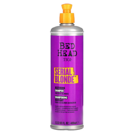 TIGI, Bed Head, Colour Goddess, Oil Infused Shampoo, For Colored Hair, 13.53 fl oz (400 ml) - Supply Center USA