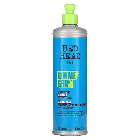 TIGI, Bed Head, Gimme Grip, Texturizing Shampoo, For Lifeless Hair, 13.53 fl oz (400 ml) - Supply Center USA