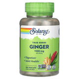 Solaray, True Herbs, Ginger, 1,100 mg, 180 VegCaps - Supply Center USA