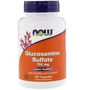 Now Foods, Glucosamine Sulfate, 750 mg, 120 Capsules - Supply Center USA