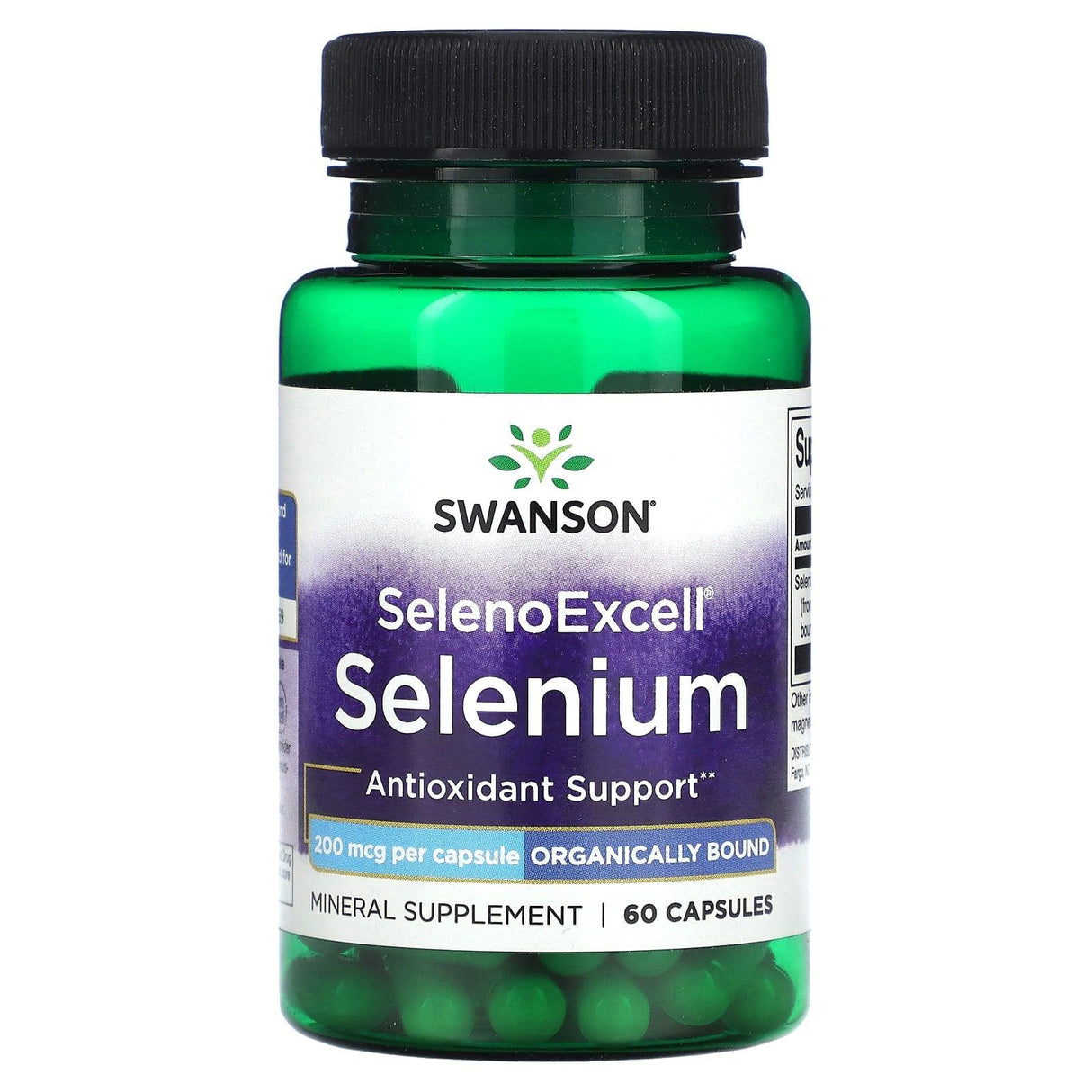 Swanson, SelenoExcell, Selenium, 200 mcg, 60 Capsules - Supply Center USA