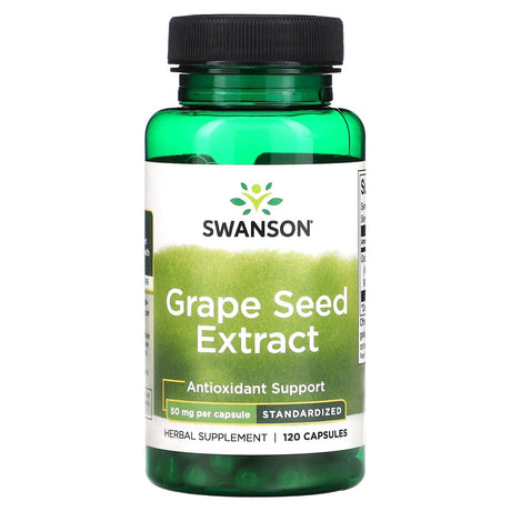 Swanson, Grape Seed Extract, 50 mg, 120 Capsules - Supply Center USA