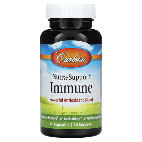 Carlson, Nutra-Support Immune, 200 Capsules - Supply Center USA