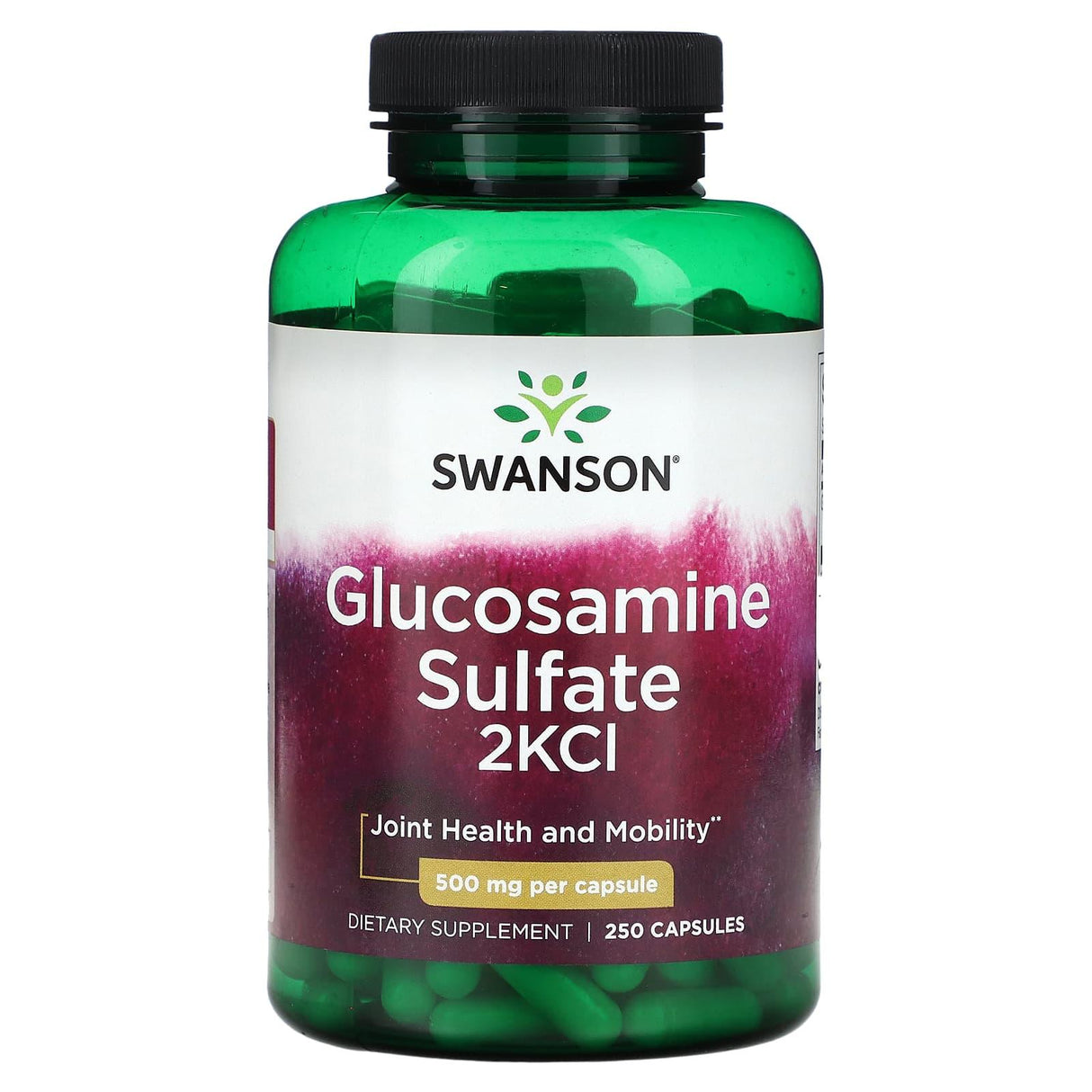 Swanson, Glucosamine Sulfate 2KCI, 250 Capsules - Supply Center USA