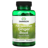 Swanson, Spectrum Ginger Root, 540 mg, 100 Capsules - Supply Center USA