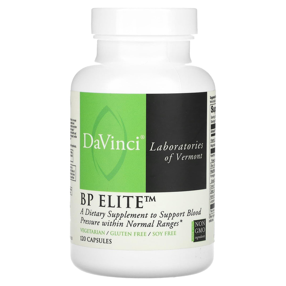 DaVinci Laboratories of Vermont, BP Elite, 120 Capsules - Supply Center USA