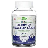 Nature's Way, Kids, Happy & Healthy Multi, Ages 2 +, Blue Raspberry, 60 Gummies - Supply Center USA