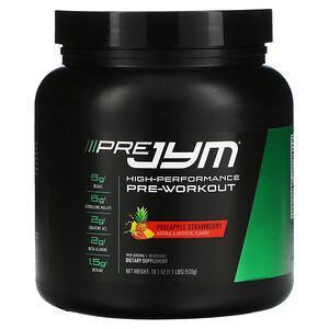 JYM Supplement Science, Pre JYM, High Performance Pre-Workout, Pineapple Strawberry, 1.1 lbs (520 g) - Supply Center USA