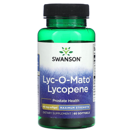 Swanson, Lyc-O-Mato Lycopene, 10 mg, 60 Softgels - Supply Center USA