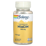 Solaray, Timed-Released Niacin, 250 mg, 100 VegCaps - Supply Center USA