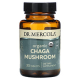 Dr. Mercola, Organic Chaga Mushroom, 30 Tablets - Supply Center USA