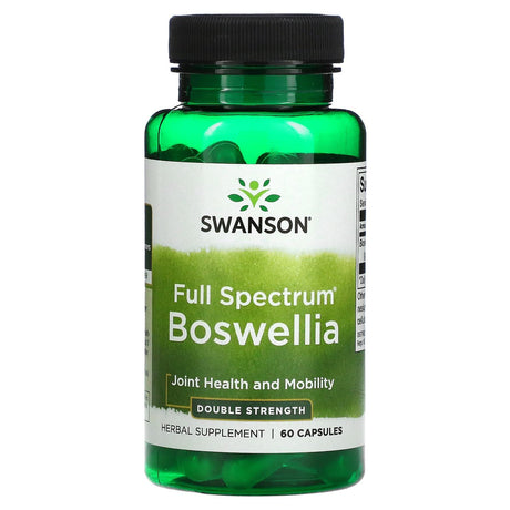 Swanson, Full Spectrum Boswellia, Double Strength, 60 Capsules - Supply Center USA