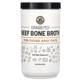 Left Coast Performance, Grass Fed, Beef Bone Broth, For Dogs and Cats, 8 oz (227 g) - Supply Center USA