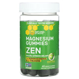 Natural Stacks, Magnesium Gummies, Zen, Green Apple, 60 Vegan Gummies - Supply Center USA