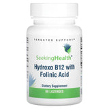 Seeking Health, Hydroxo B12 With Folinic Acid, 60 Lozenges - Supply Center USA