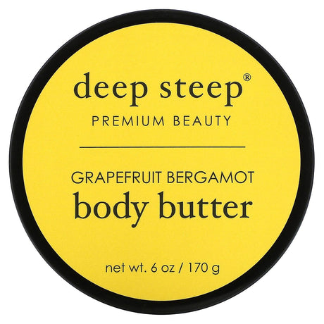 Deep Steep, Body Butter, Lavender Chamomile, 6 oz (170 g) - Supply Center USA