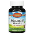 Carlson Labs, Astaxanthin Gummies with Vitamin C, Natural Cherry, 8 mg, 46 Gummies - Supply Center USA