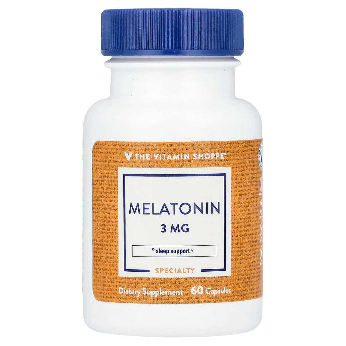 The Vitamin Shoppe, Melatonin, 3 mg, 60 Capsules - Supply Center USA