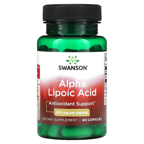 Swanson, Alpha Lipoic Acid, 300 mg, 60 Capsule - Supply Center USA