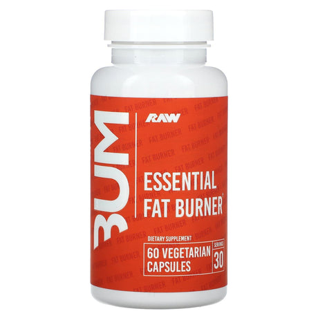 Raw Sport Supplement Company LLC, Essential Fat Burner, 60 Vegetarian Capsules - Supply Center USA