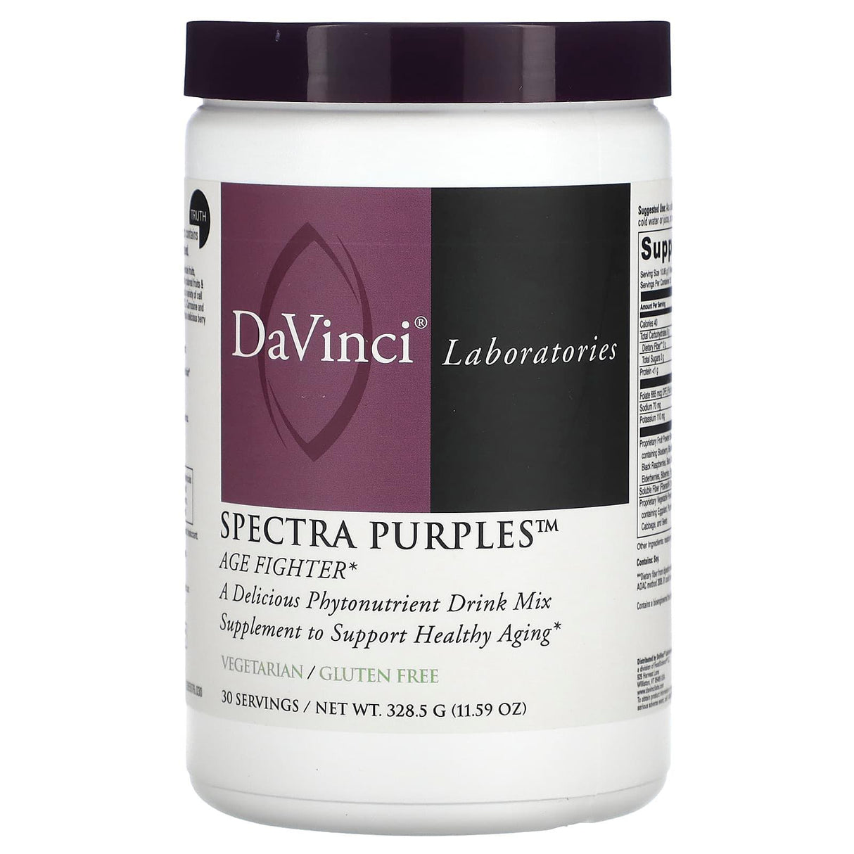 DaVinci Laboratories of Vermont, Spectra Purples, 11.59 oz (328.5 g) - Supply Center USA