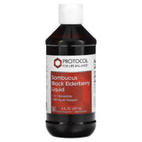 Protocol for Life Balance, Sambucus Black Elderberry Liquid, 500 mg, 8 fl oz (237 ml) - Supply Center USA