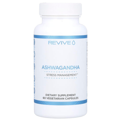 Revive MD Supplement Company LLC, Ashwagandha , 60 Vegetarian Capsules - Supply Center USA