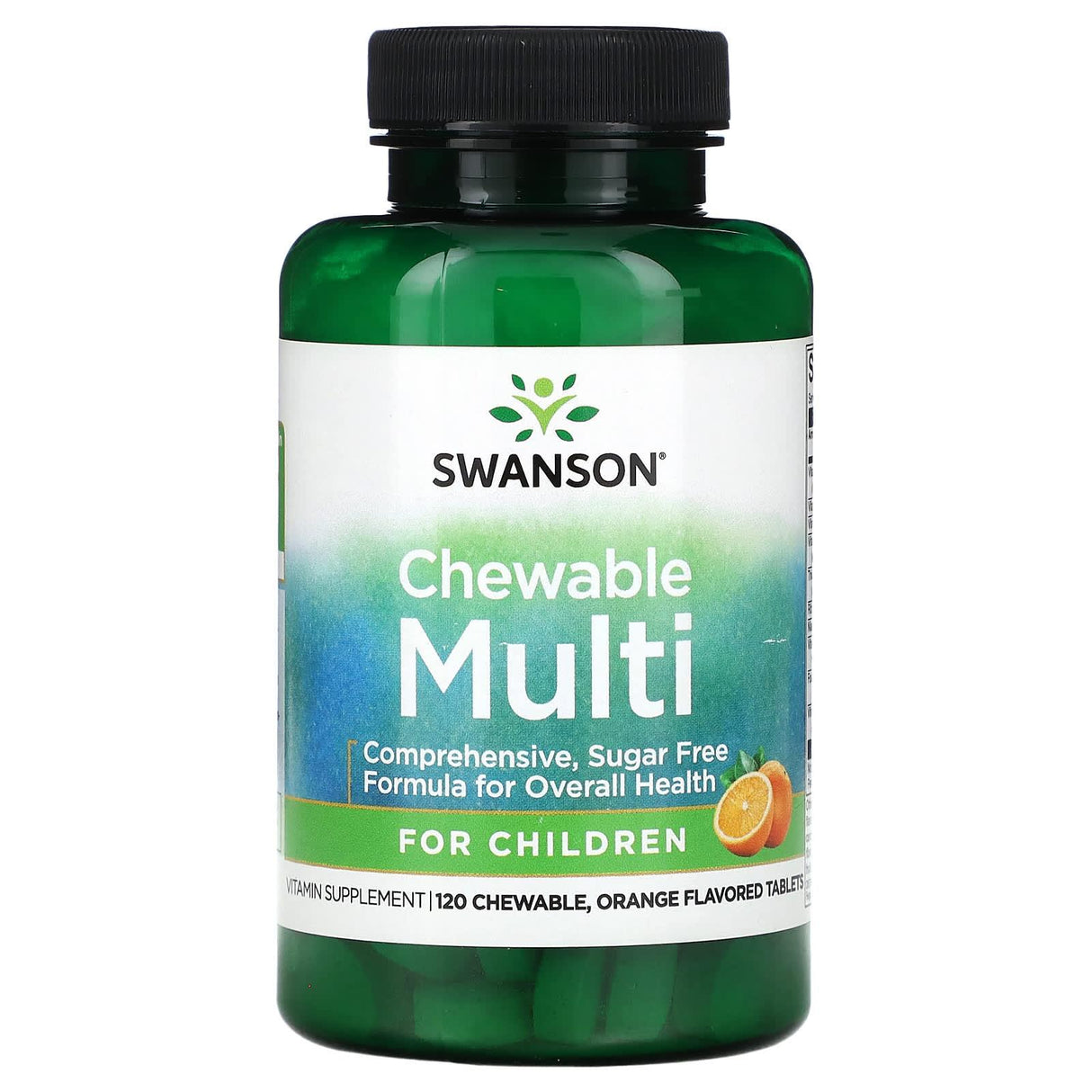 Swanson, Chewable Multi for Children, Orange, 120 Chewable Tablets - Supply Center USA