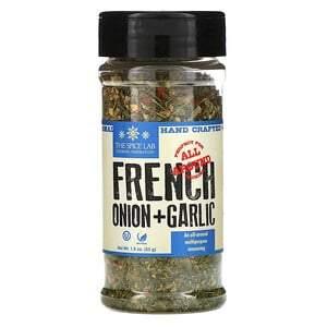 The Spice Lab, French Onion & Garlic, 1.9 oz (53 g) - HealthCentralUSA