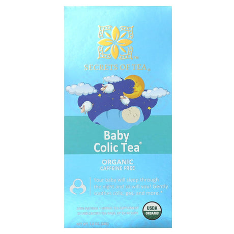 Secrets of Tea, Organic Baby Colic Tea, Caffeine Free, 20 Unbleached Tea Bags, 1 oz (28 g) - Supply Center USA