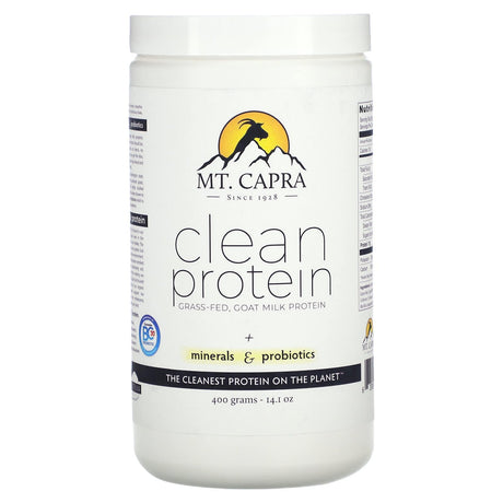 Mt. Capra, Clean Protein + Minerals & Probiotics, 14.1 oz (400 g) - Supply Center USA