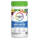 Rainbow Light, Men's One 50+ Daily Multivitamin, High Potency, 60 Vegetarian Tablets - Supply Center USA