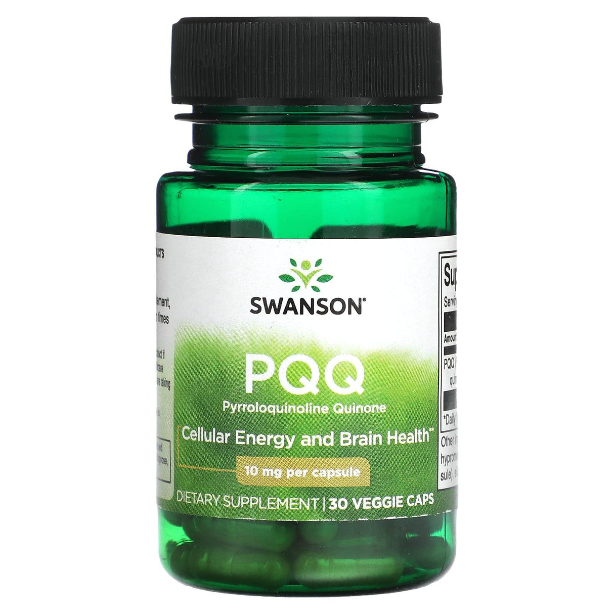 Swanson, PQQ, 10 mg, 30 Veggie Caps - Supply Center USA